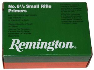 REMINGTON PRIMER 6-1/2 SMALL RIFLE 100 RD/BX 10BX/BRICK 5 BRICK/CS