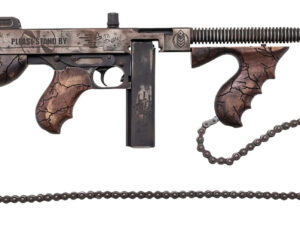 Thompson T150DC8 1927A-1 Wastelander .45 Cal 50+1 18" Finned Barrel, Aluminum Receiver, Fixed Stock