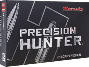Hornady 81422 Precision Hunter  25Creedmoor 128gr 20 Per Box/10 Case