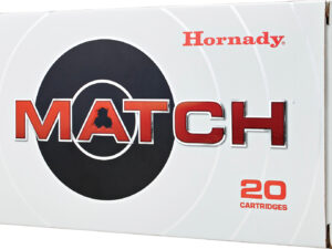 Hornady 81421 Match  25Creedmoor 134gr Extremely Low Drag-Match 20 Per Box/10 Case