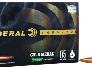 FEDERAL 308 WIN 175GR SIERRA MATCHKING BTHP 20 RD/BX 10 BX/CS