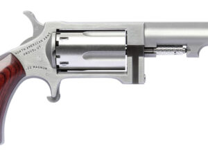 North American Arms SW250 Sidewinder  22 WMR 5rd 2.50" Barrel, Overall Stainless Steel Finish & Rosewood Birdshead Grip