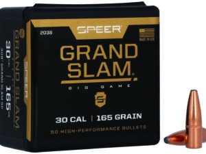 Speer 2038 Grand Slam  30Cal 165gr Soft Point 50 Per Box/5 Case
