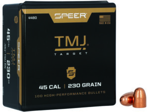 Speer 4480 TMJ  45Cal 230gr Total Metal Jacket 100 Per Box/5 Case