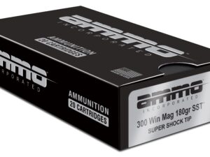 Ammo Inc Signature Hunt .300 Win Mag Rifle Ammo - 180 Grain | Super Shock Tip | 20rd Box