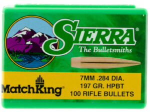Sierra 1997 MatchKing  7mm 197gr Hollow Point Boat Tail 100/Box