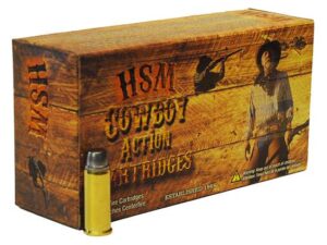 HSM AMMUNITION 357MAG 158GR HL SWC 50RD BOX 10 BOXES PER CASE