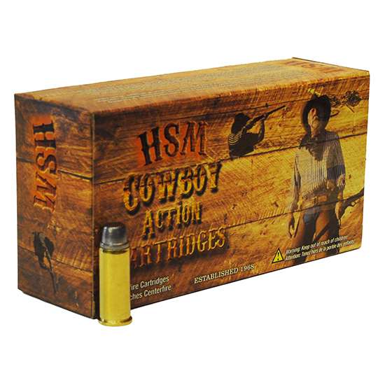 HSM AMMUNITION 41 MAG 210GR HL SWC 50RD BOX 10 BOXES PER CASE
