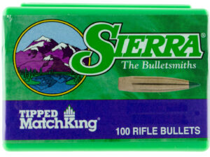 Sierra 7430 Tipped MatchKing  6.5Creedmoor 130gr Tipped MatchKing 100/Box