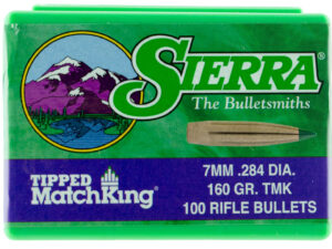 Sierra 7660 Tipped MatchKing  7mm 160gr Tipped MatchKing 100/Box