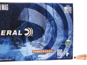 Federal A300W180LFA Power-Shok Copper 300WinMag 180gr Copper Hollow Point 20 Per Box/10 Case