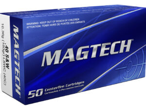 Magtech 40C Range/Training  40S&W 160gr Lead Semi Wadcutter 50 Per Box/20 Case