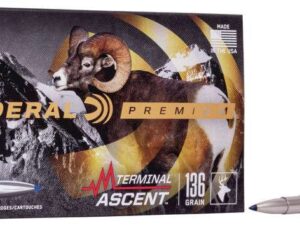 FEDERAL 270 WIN 136 GR TERMINAL ASCENT 20 RD/BX 10 BX/CS
