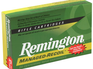 Remington Ammunition 27644 Managed-Recoil  30-30Win 125gr Soft Point Core Lokt 20 Per Box/10 Case