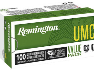 Remington Ammunition R23970 UMC Value Pack 357Mag 125gr Semi Jacketed Hollow Point 100 Per Box/6 Case