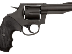 Rock Island 51261 M200  Medium Frame 38 Special 6rd 4" Black Parkerized Steel Barrel, Cylinder & Frame, Black Finger Grooved Grip, Transfer Bar Safety, Exposed Hammer