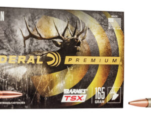 Federal P308H Premium  308Win 165gr Barnes TSX 20 Per Box/10 Case