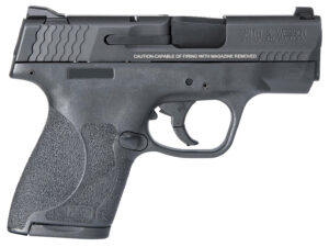 Smith & Wesson 11810 M&P Shield M2.0 Micro-Compact Frame 9mm Luger 7+1/8+1, 3.10" Black Armornite Stainless Steel Barrel & Serrated Slide, Matte Black Polymer Frame, Black Textured Grip, No Safety