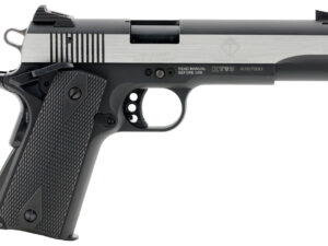 GSG GSG2210M1911S M1911  22 LR 5" 10+1 Black Hardcoat Anodized Stainless Steel Polished Slide Black Polymer Grip