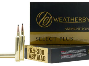 Weatherby F653130SCO Select Plus  6.5-300WthbyMag 130gr Swift Scirocco II 20 Per Box/10 Case