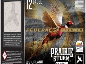 FEDERAL 12GA 3" MAX. 1-5/8OZ 6 SHOT FS LEAD 25 RD/BX 10 BX/CS