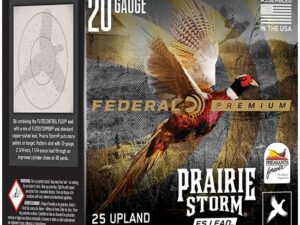 FEDERAL 20GA 2-3/4" MAX 1OZ 6 SHOT FS LEAD 25 RD/BX 10 BX/CS