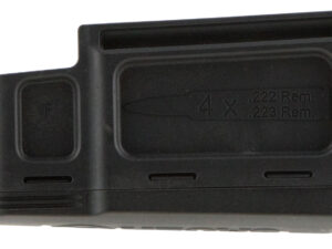 Sauer S10507 M18  5rd 223 Rem/5.56x45mm NATO For Sauer 100/101/M18 Black Polymer
