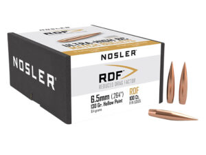 Nosler 53505 RDF Match 6.5Creedmoor 130gr Hollow Point Boat Tail 100/Box