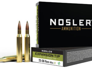 Nosler 40238 E-Tip  25-06Rem 100gr E Tip Lead Free 20 Per Box/10 Case