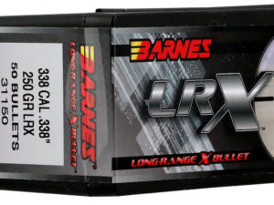 Barnes Bullets 31150 LRX Long Range 338Cal 250gr Boat Tail 50/Box