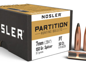 Nosler 16326 Partition  7mm 150gr Spitzer 50/Box