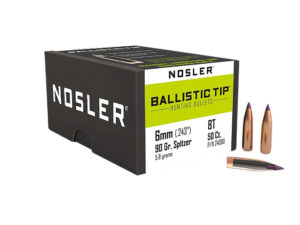 Nosler 24090 Ballistic Tip  6mm 90gr Ballistic Tip Hunting 50/Box