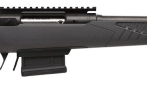 Savage Arms 57140 110 Haymaker 450 Bushmaster 4+1 18" Barrel, Matte Black Metal, Black Fixed AccuStock with AccuFit