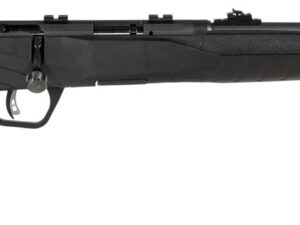 Savage Arms 70514 B Series F Compact 22 WMR 10+1 18" Matte Blued Button Rifled Barrel, Matte Blued Drilled & Tapped Carbon Steel Receiver, Matte Black Fixed Synthetic Stock, Right Hand