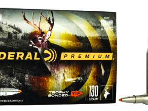 Federal P270TT1 Premium  270Win 130gr Trophy Bonded Tip 20 Per Box/10 Case
