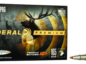 Federal P3006TT2 Premium  30-06Springfield 165gr Trophy Bonded Tip 20 Per Box/10 Case
