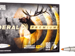 Federal P3006TT1 Premium  30-06Springfield 180gr Trophy Bonded Tip 20 Per Box/10 Case