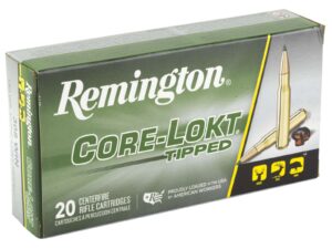 REMINGTON RT308WC 308 WIN 180GR CORE-LOKT TIPPED 20 RD/BX 10 BX/CS