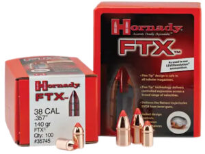 Hornady 35105 FTX  35 Cal .358 200 gr Flex Tip eXpanding 100 Per Box/ 15 Case
