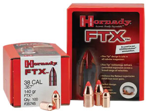 Hornady 4305 FTX  44 Cal .430 265 gr Flex Tip eXpanding 50 Per Box/ 15 Case