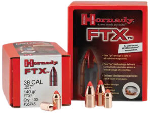 Hornady 45215 FTX  45 Cal .452 200 gr Flex Tip eXpanding 50 Per Box/ 25 Case