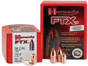 Hornady 50102 FTX  50 Cal .500 300 gr Flex Tip eXpanding 50 Per Box/ 25 Case