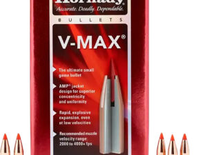 Hornady 22272 V-Max Varmint 22 Cal .224 55 gr V Max 100 Per Box/ 40 Case