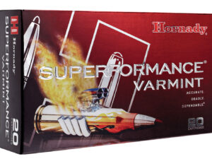 Hornady 8309 Superformance Varmint  222Rem 35gr Non Traditional eXpanding 20 Per Box/10 Case