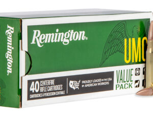 Remington Ammunition 23971 UMC Value Pack 308Win 150gr Full Metal Jacket 40 Per Box/10 Case