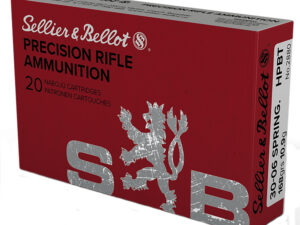 Sellier & Bellot SB3006D Rifle  30-06Springfield 168gr Hollow Point Boat Tail 20 Per Box/20 Case