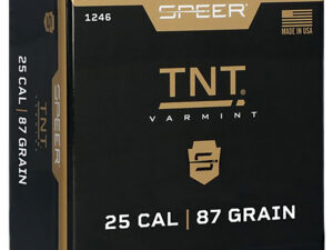 Speer 1246 TNT  25Cal 87gr Jacketed Hollow Point 100 Per Box/5 Case