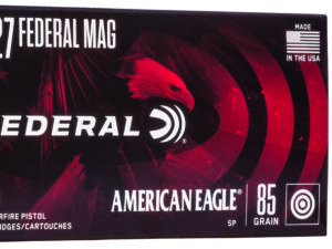 Federal AE327A American Eagle Handgun 327FederalMag 85gr Jacketed Soft Point 50 Per Box/20 Case