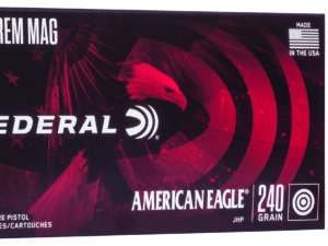 Federal AE44A American Eagle Handgun 44RemMag 240gr Jacketed Hollow Point 50 Per Box/20 Case