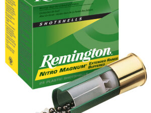 Remington Ammunition 20672 Nitro Magnum  20Gauge 3" 1 1/4oz 4Shot 25 Per Box/10 Case